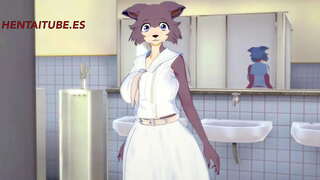Beastars Hentai - Legosi lan Juno jinis ing jedhing